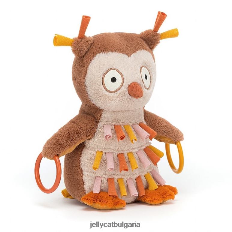 happihoop бухал многоцветен Jellycat играчка ZZR40717