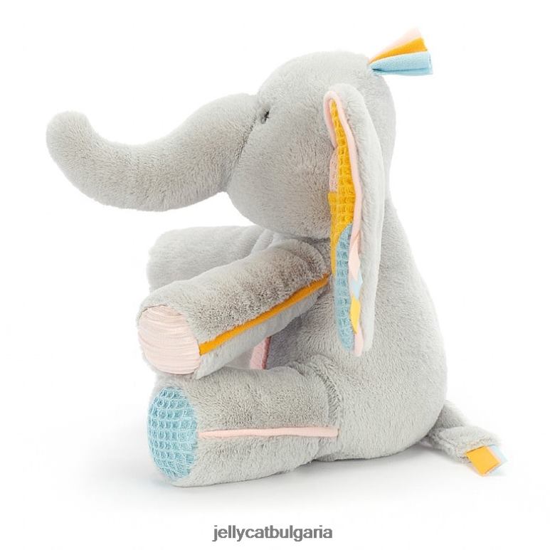 peek-a-boo elly занимателна играчка синьо Jellycat играчка ZZR40713