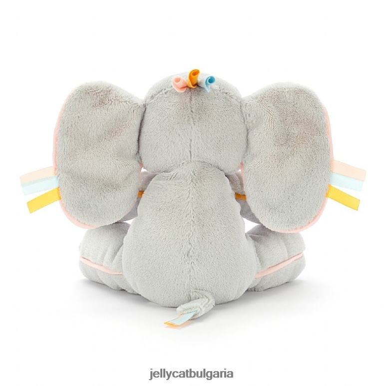 peek-a-boo elly занимателна играчка синьо Jellycat играчка ZZR40713