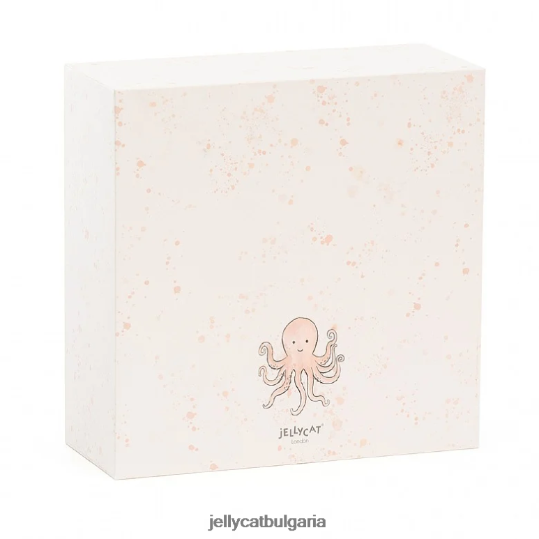 Подаръчен комплект многоцветен октопод odell Jellycat играчка ZZR40749
