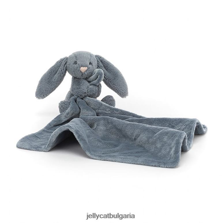 срамежливо тъмно зайче залъгалка синьо Jellycat играчка ZZR40271