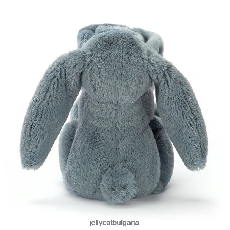 срамежливо тъмно зайче залъгалка синьо Jellycat играчка ZZR40271