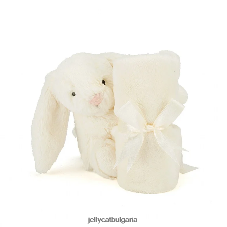 срамежливо зайче залъгалка крем Jellycat играчка ZZR40310