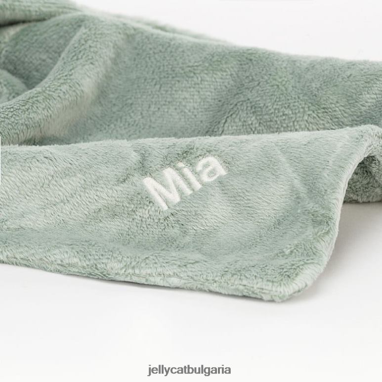 персонализирана срамежлива драконова залъгалка зелена Jellycat играчка ZZR40488