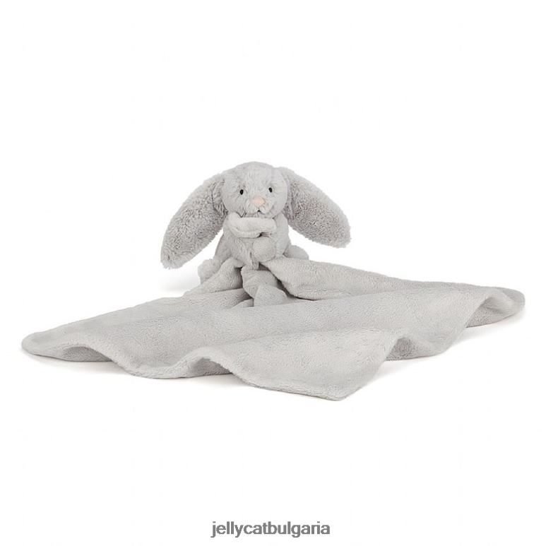 срамежливо зайче залъгалка сребро Jellycat играчка ZZR40580