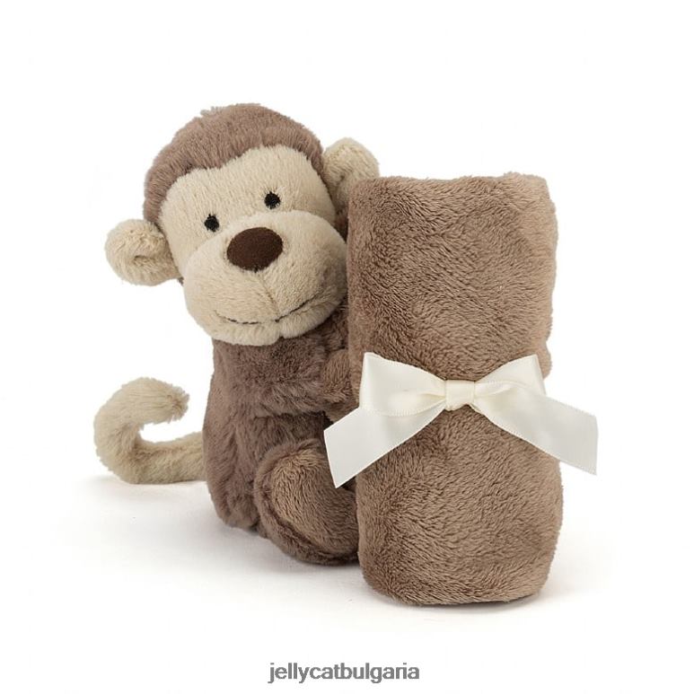 срамежлива маймунска залъгалка кафява Jellycat играчка ZZR40653