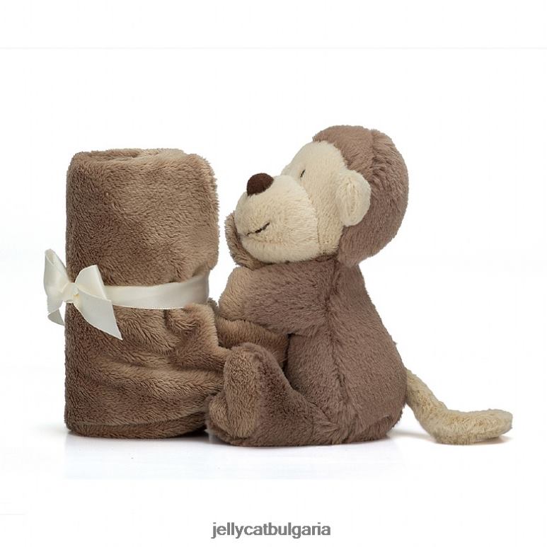 срамежлива маймунска залъгалка кафява Jellycat играчка ZZR40653