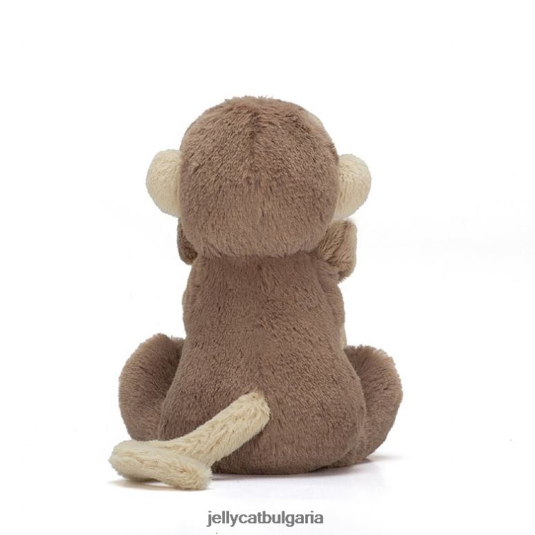 срамежлива маймунска залъгалка кафява Jellycat играчка ZZR40653