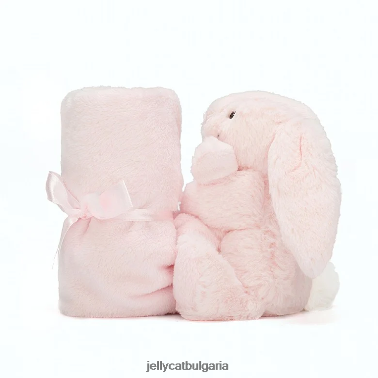 срамежливо зайче залъгалка розово Jellycat играчка ZZR40696