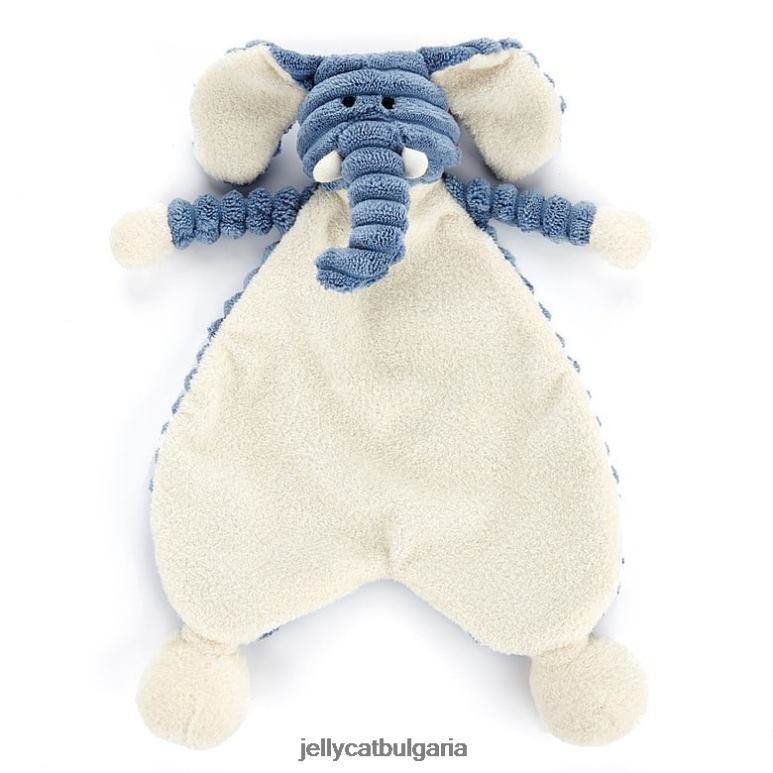 cordy roy бебе слонче залъгалка синя Jellycat играчка ZZR40654