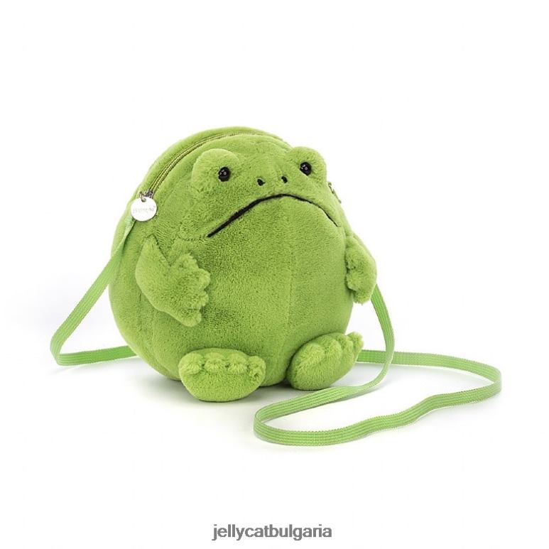 Рики чанта дъждовна жаба зелена Jellycat чанта ZZR40118