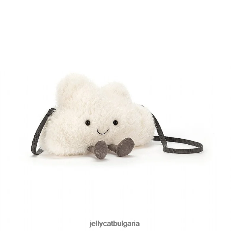 забавна облачна чанта бяла Jellycat чанта ZZR4061