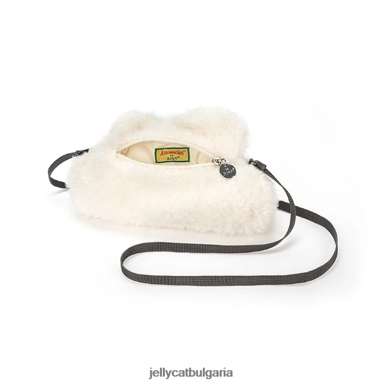 забавна облачна чанта бяла Jellycat чанта ZZR4061