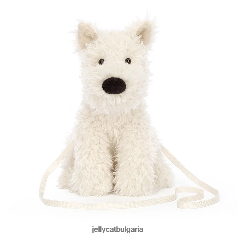 munro scottie dog bag крем Jellycat чанта ZZR40679
