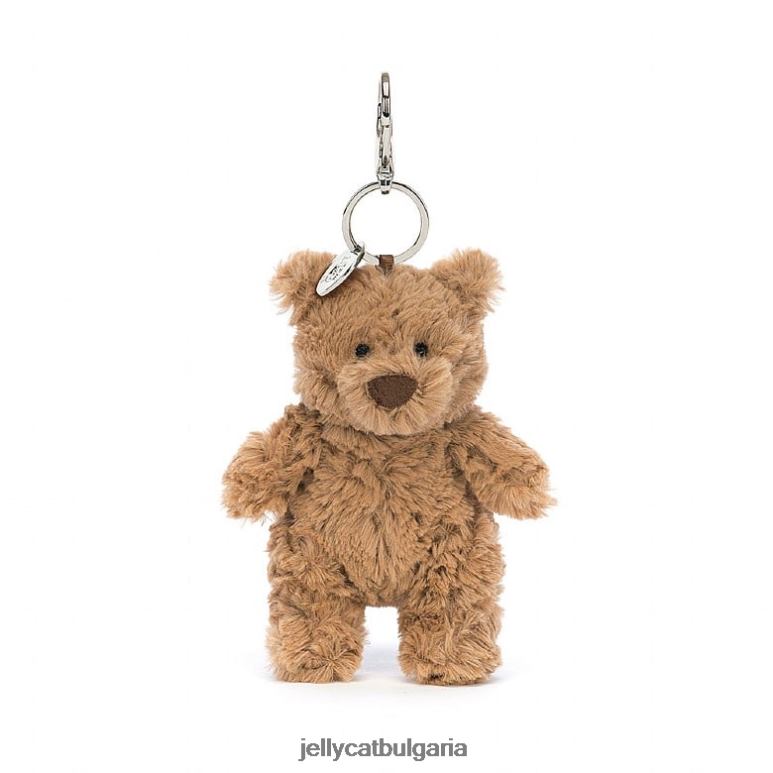 Bartholomew bear bag charm кафяво Jellycat аксесоар ZZR4015
