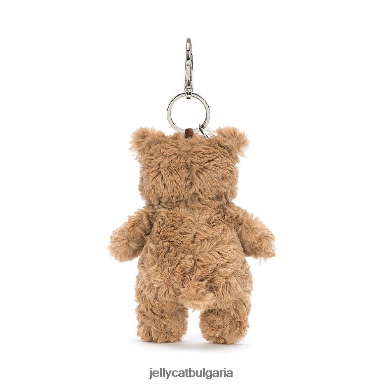 Bartholomew bear bag charm кафяво Jellycat аксесоар ZZR4015