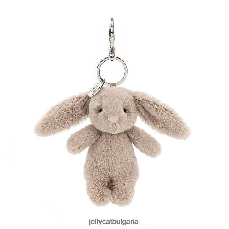 чанта срамно зайче чар бежово Jellycat аксесоар ZZR40525