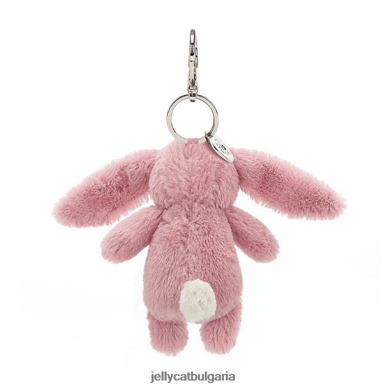 срамежливо зайче лале чанта очарование розово Jellycat аксесоар ZZR40577