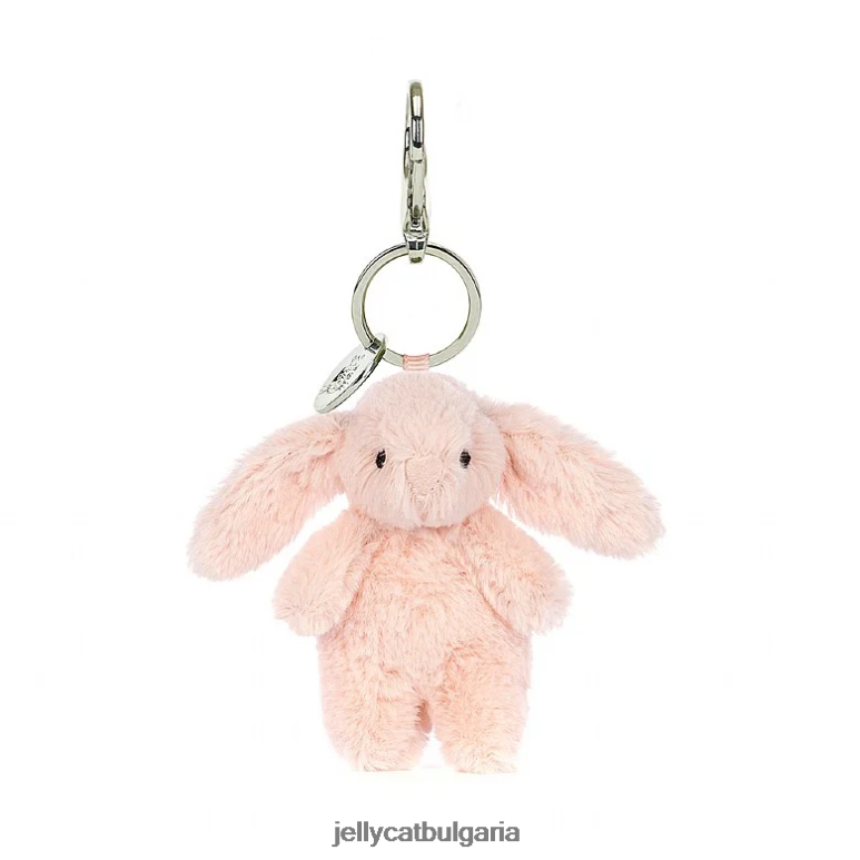 срамежлив руж зайче чанта чар праскова Jellycat аксесоар ZZR40613