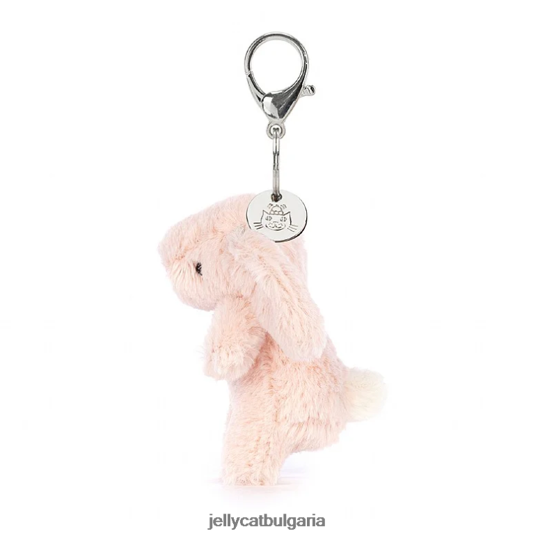 срамежлив руж зайче чанта чар праскова Jellycat аксесоар ZZR40613