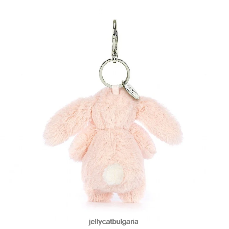 срамежлив руж зайче чанта чар праскова Jellycat аксесоар ZZR40613