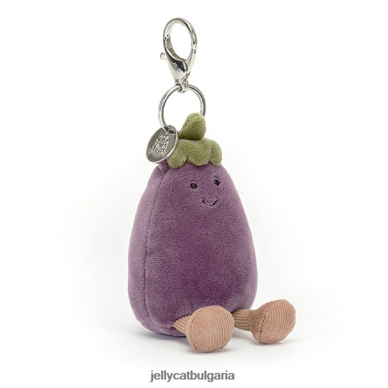 жив патладжан чанта очарование лилаво Jellycat аксесоар ZZR4075