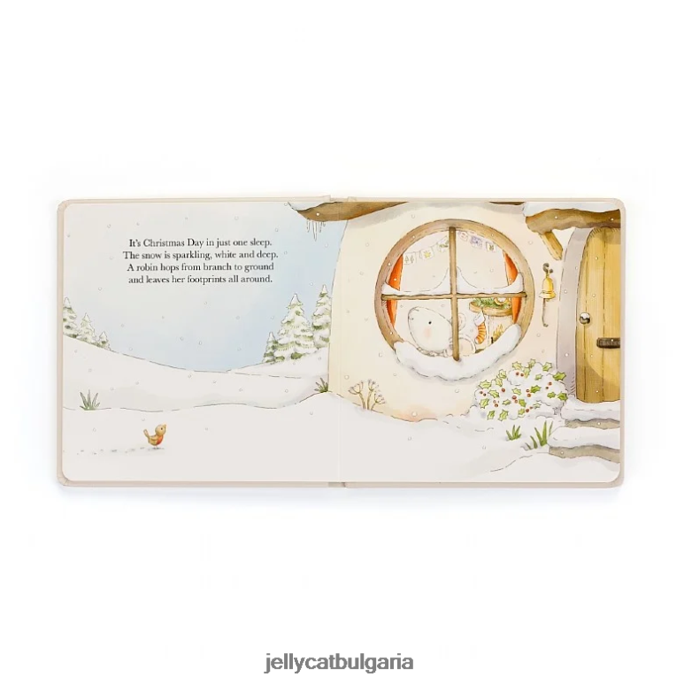 книжка весела мишка многоцветна Jellycat Книга ZZR40182