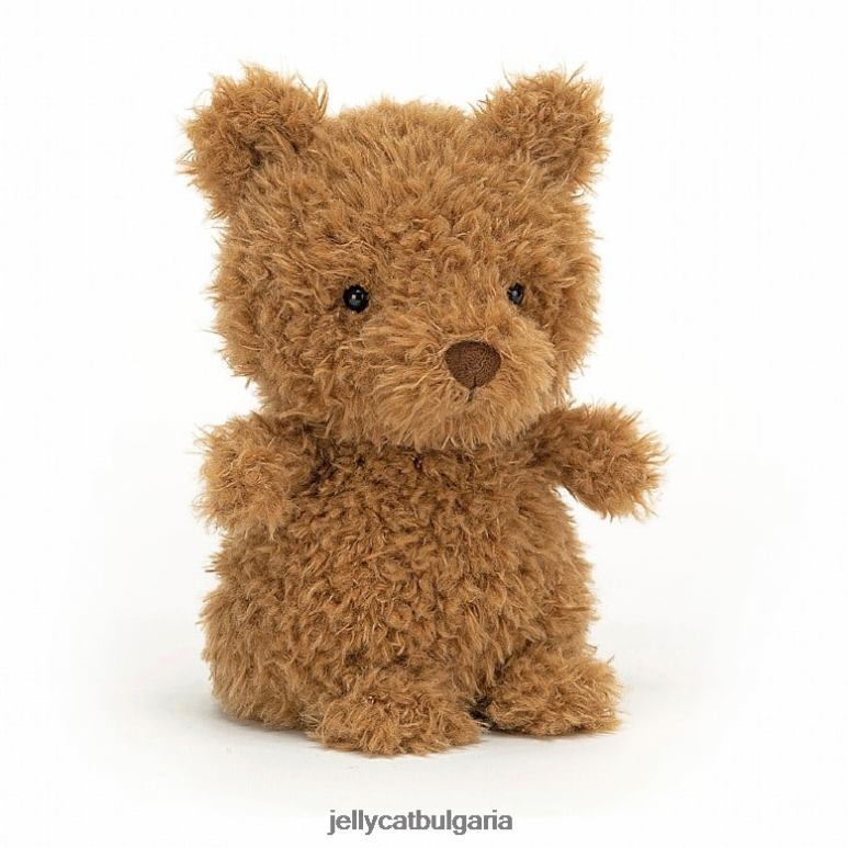 може да съм малка книжка и малко мече кафяво Jellycat Книга ZZR40726