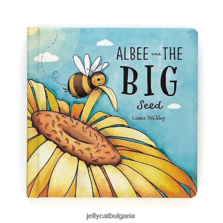 albee and the big seed book многоцветен Jellycat Книга ZZR40782