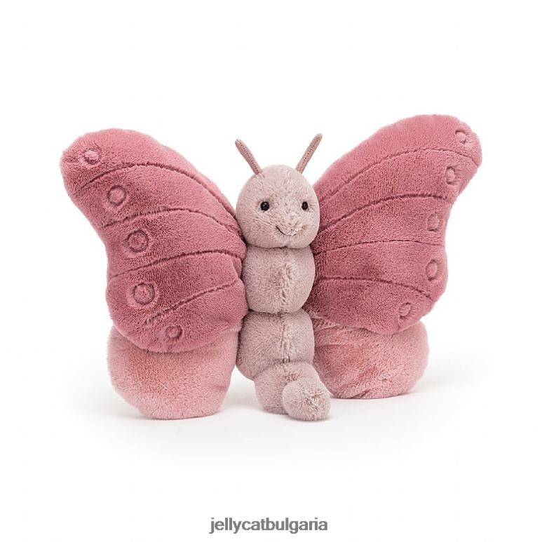 ако бях пеперуда книга и беатрис пеперуда розова Jellycat Книга ZZR40766