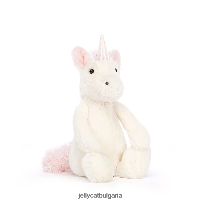 ако бях книга за еднорог и срамежлив бял еднорог Jellycat Книга ZZR40770