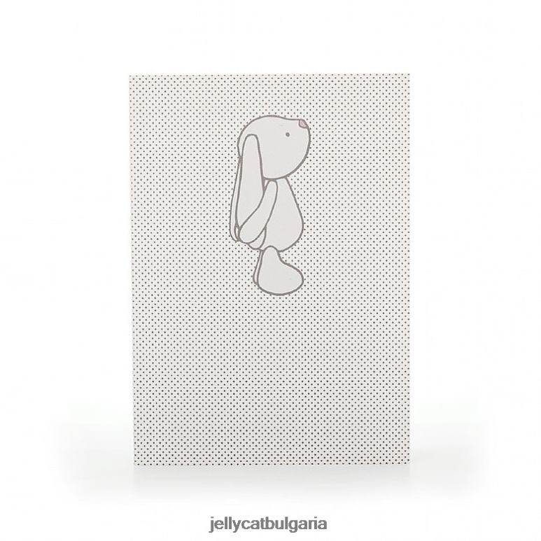 срамежливо зайче петна бележник a6 бежов Jellycat Книга ZZR40738