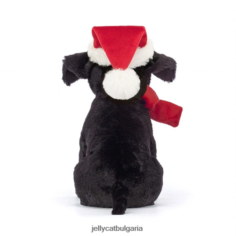 зимна топла пипа лабрадор черен Jellycat играчка ZZR40151
