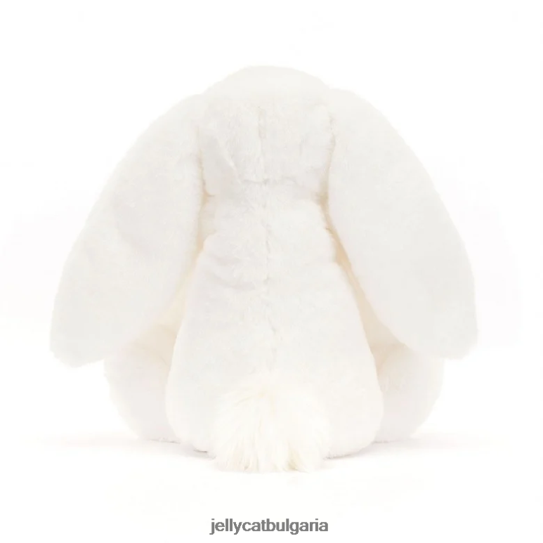 срамежливо луксозно зайче луна бяло Jellycat играчка ZZR40196