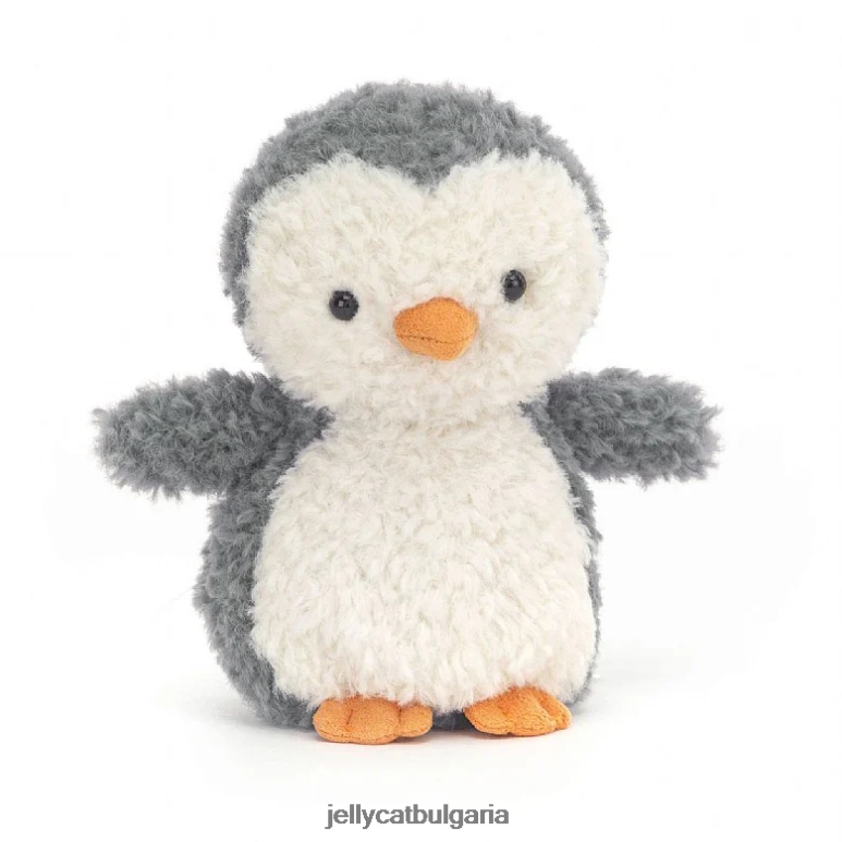 малък пингвин сиво и бяло Jellycat играчка ZZR4020