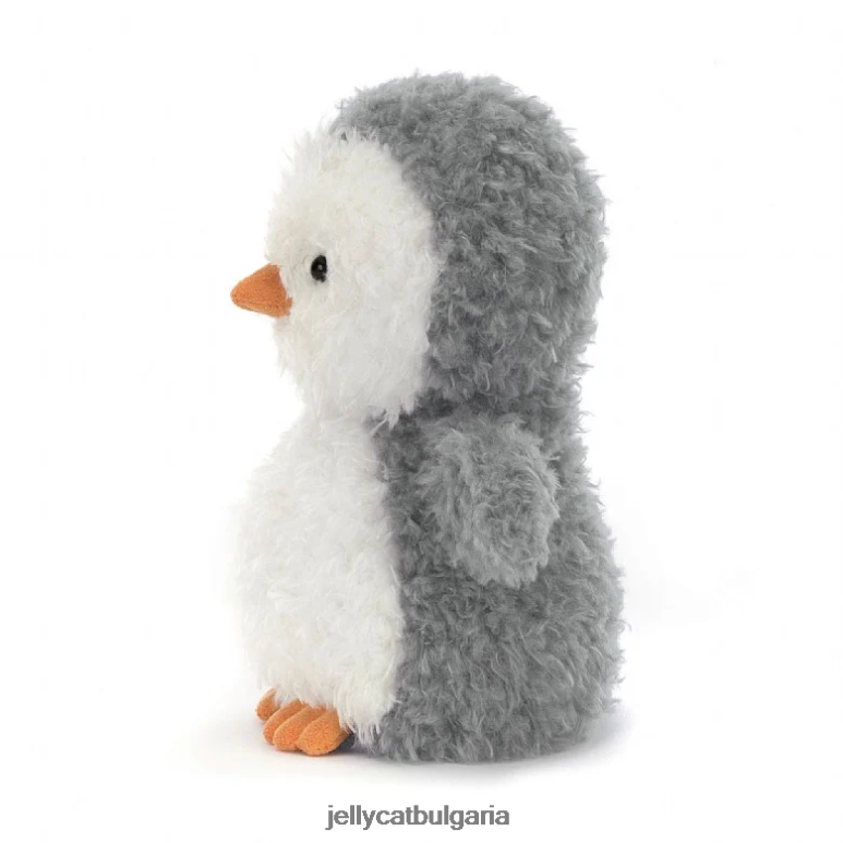 малък пингвин сиво и бяло Jellycat играчка ZZR4020