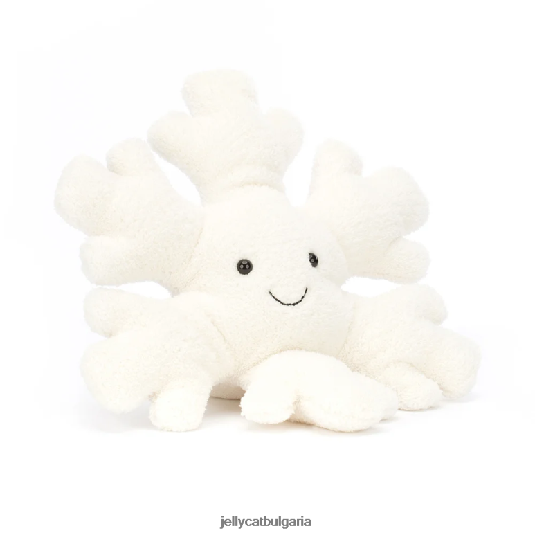 забавна снежинка бяла Jellycat играчка ZZR4021