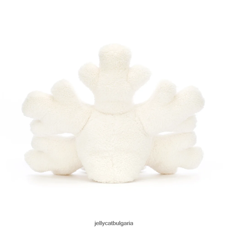 забавна снежинка бяла Jellycat играчка ZZR4021