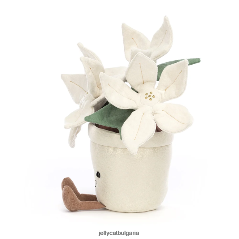 забавна многоцветна златна коледна звезда Jellycat играчка ZZR40285