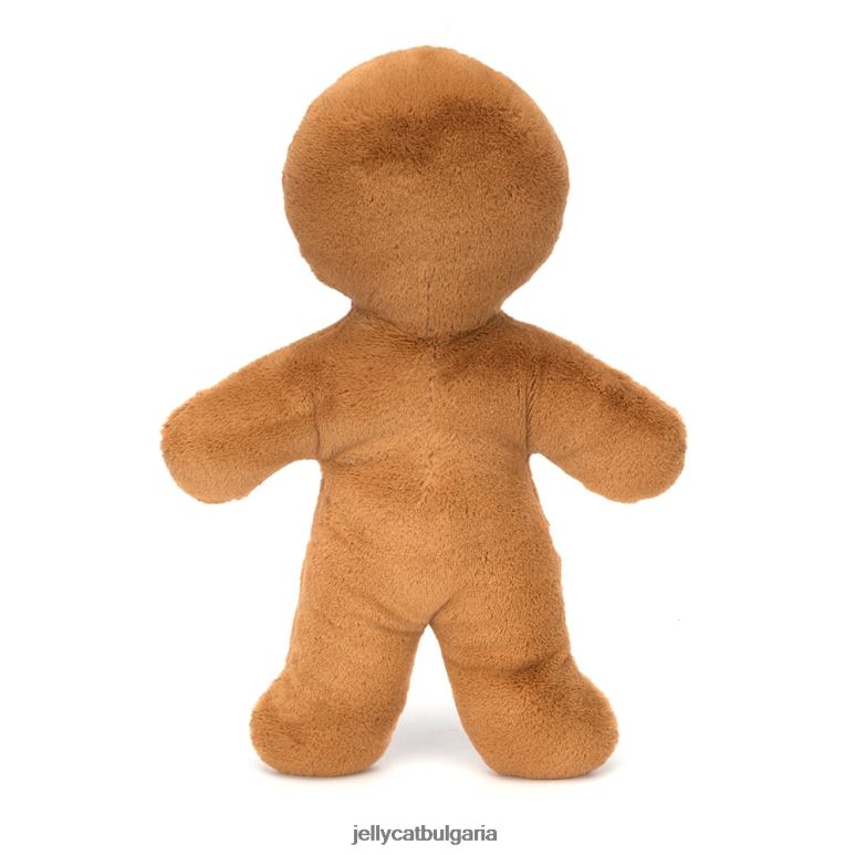 весели джинджифилови сладки фред огромно кафяво Jellycat играчка ZZR402