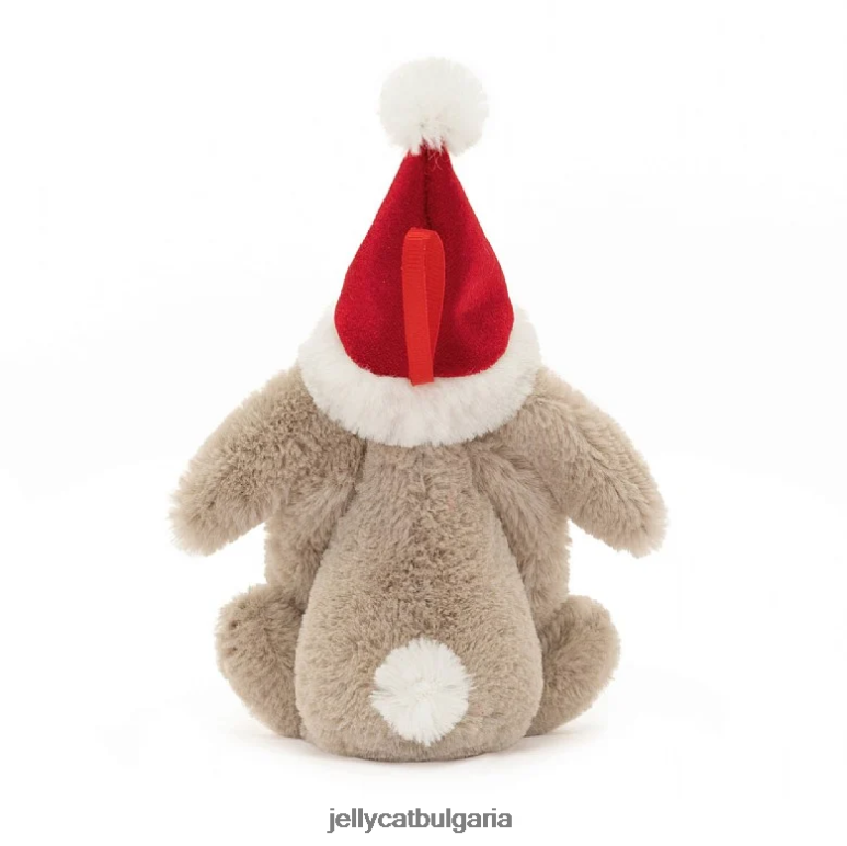 срамежлива украса за коледно зайче бежово Jellycat играчка ZZR40347