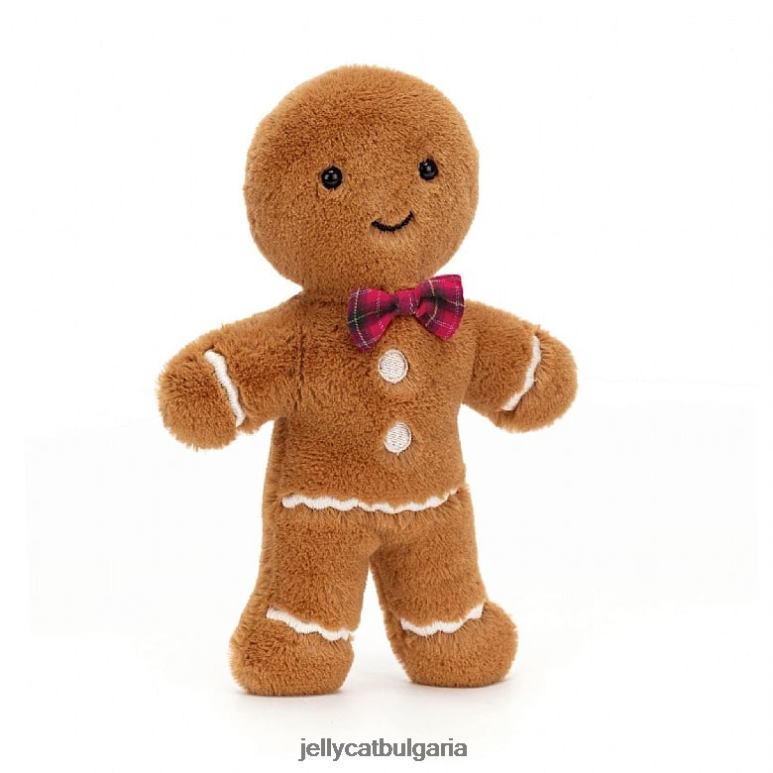 jolly gingerbread fred beige Jellycat играчка ZZR4014