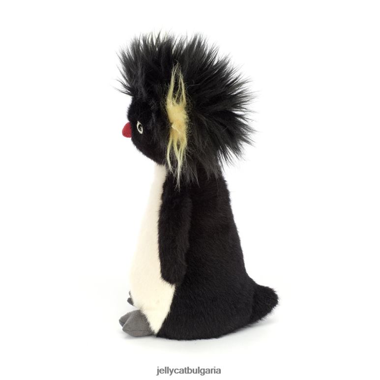 ronnie rockhopper пингвин черно и кремаво Jellycat играчка ZZR407