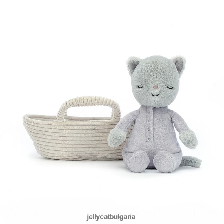рок-а-чао коте сиво Jellycat играчка ZZR40407