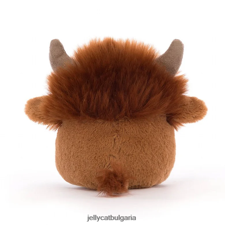 amuseabean Highland cow brown Jellycat играчка ZZR4082