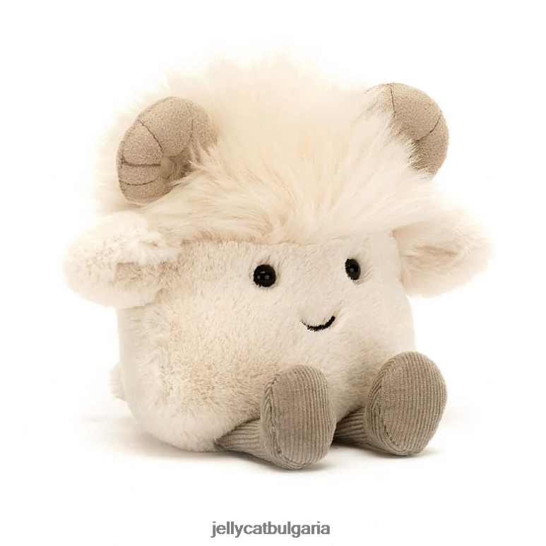 amuseabean ram крем Jellycat играчка ZZR40115