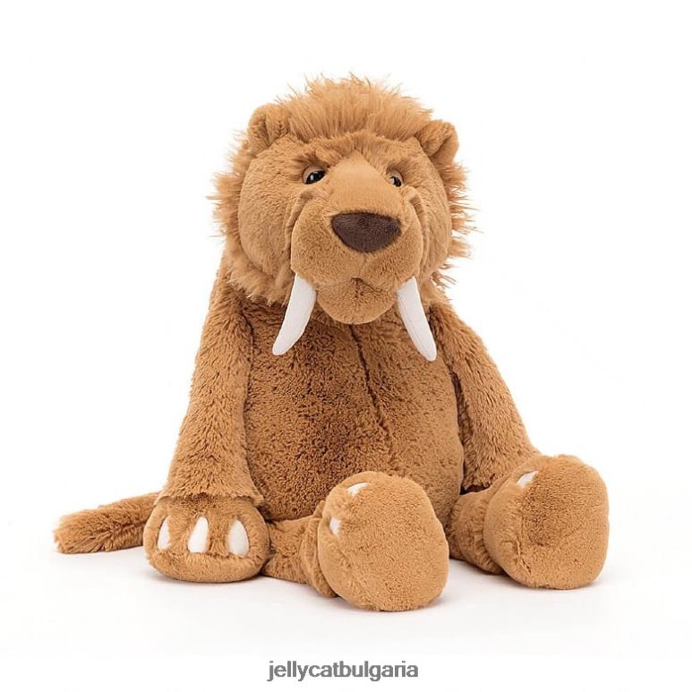 стелан саблезъб тигър кафяв Jellycat играчка ZZR40394