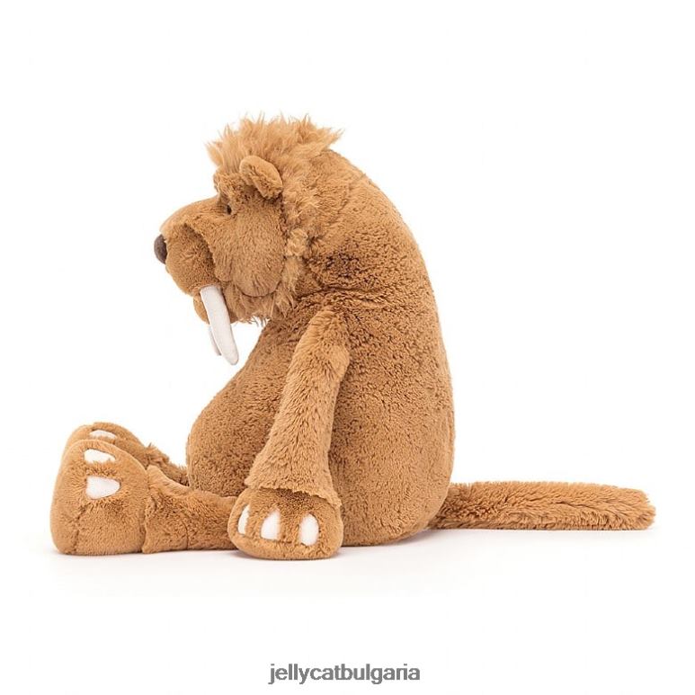 стелан саблезъб тигър кафяв Jellycat играчка ZZR40394