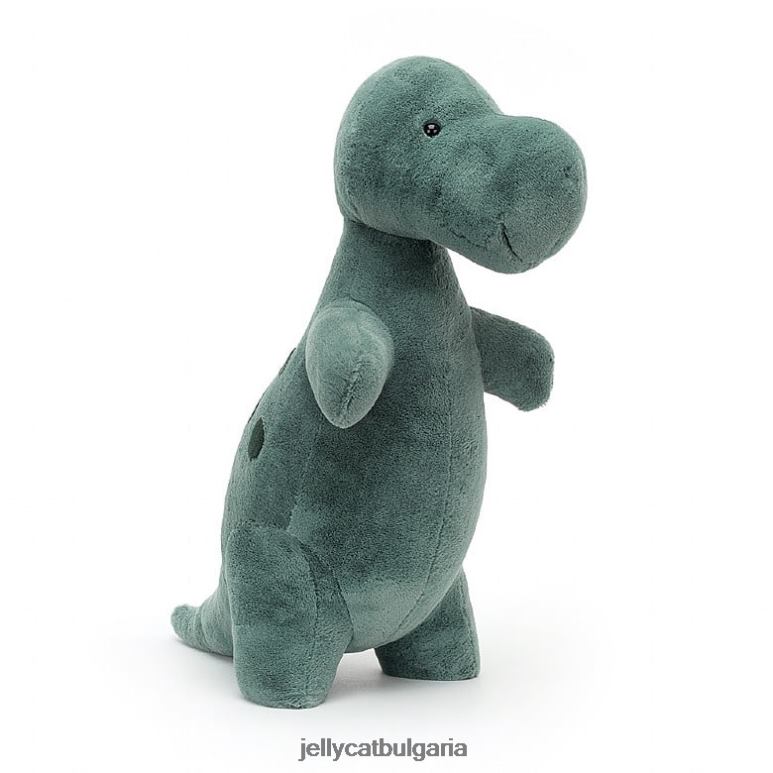 big pettie t-rex green Jellycat играчка ZZR40479