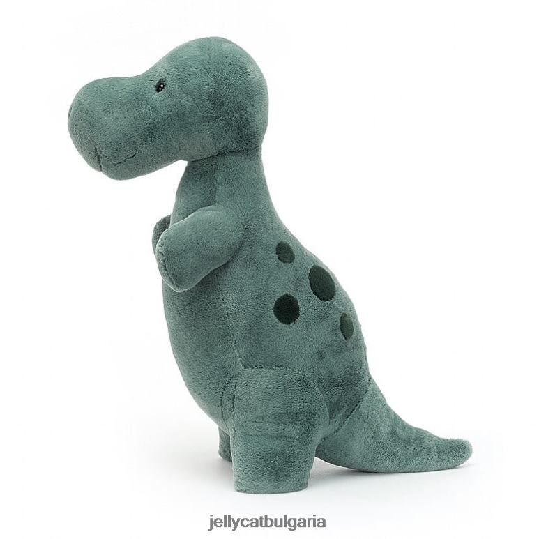 big pettie t-rex green Jellycat играчка ZZR40479